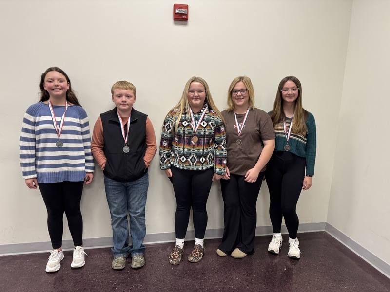 Middle school 2nd placd