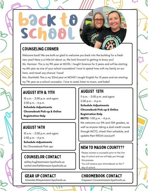 MCHS Back to School