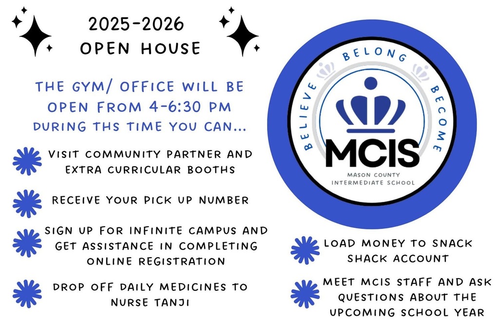 MCIS Open House Information
