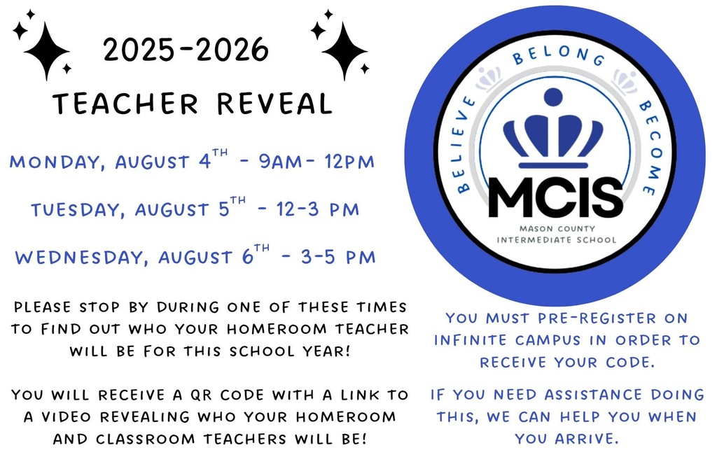 MCIS Teacher Reveal