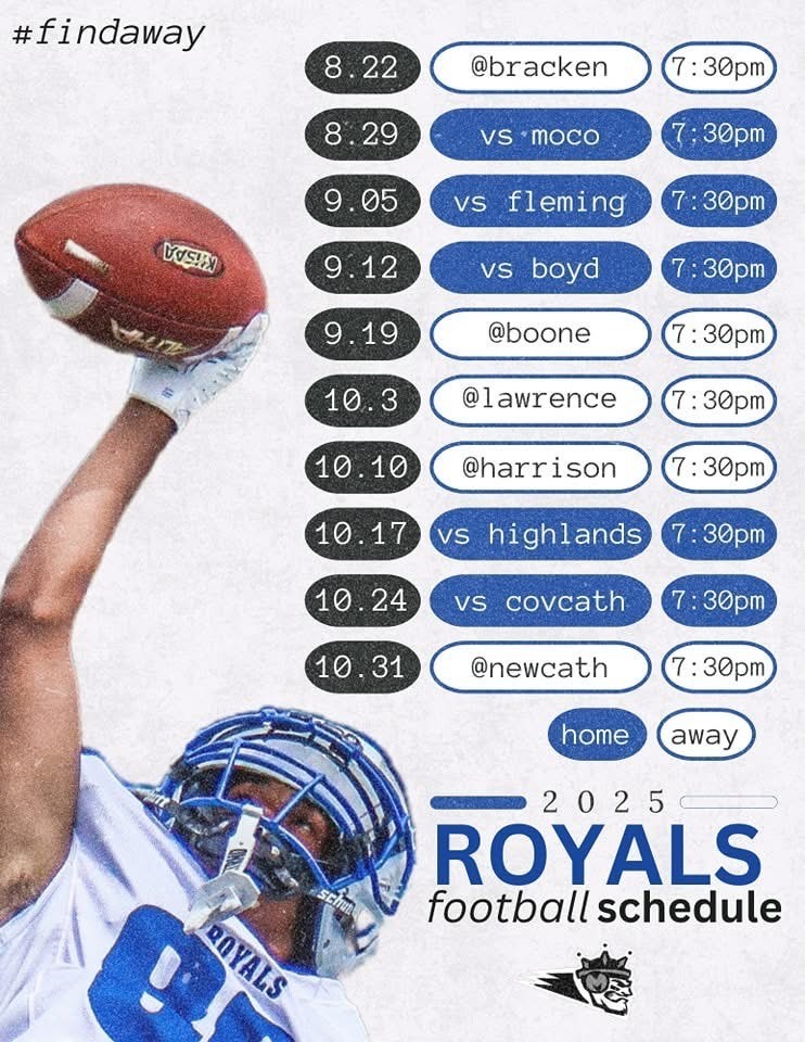 MCHS Football Schedule