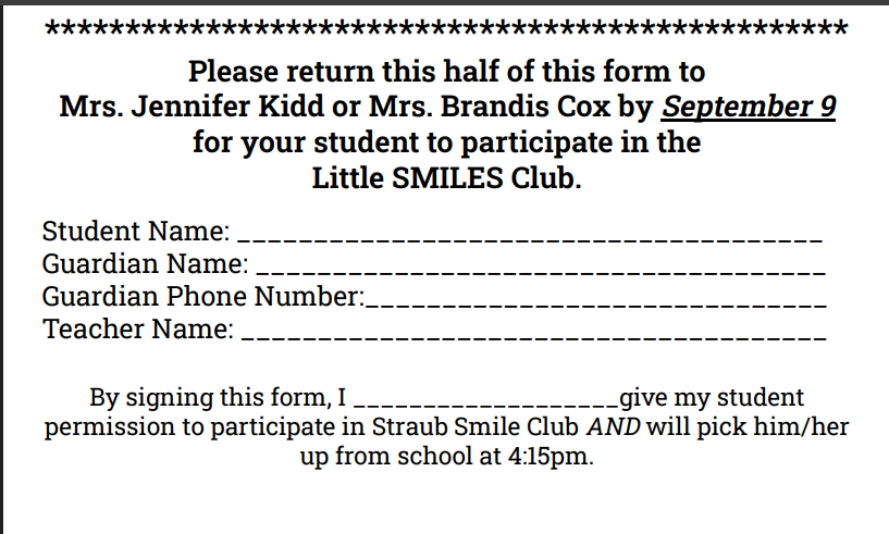 If you are interested please contact Jennifer Kidd