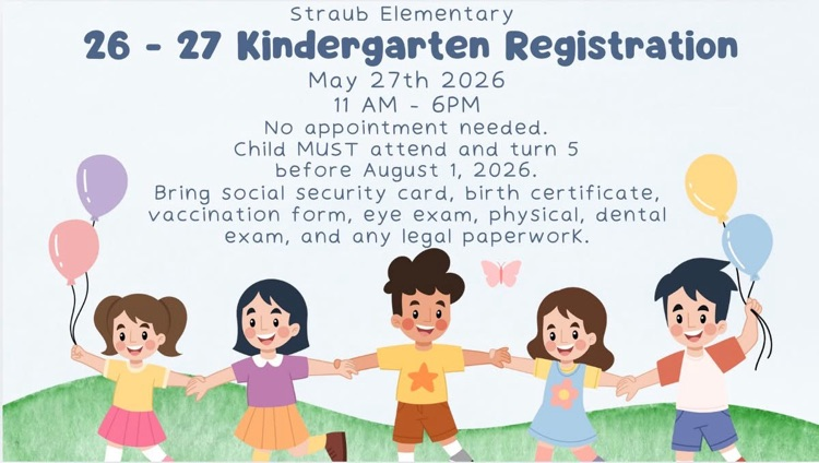 kindergarten Registration
