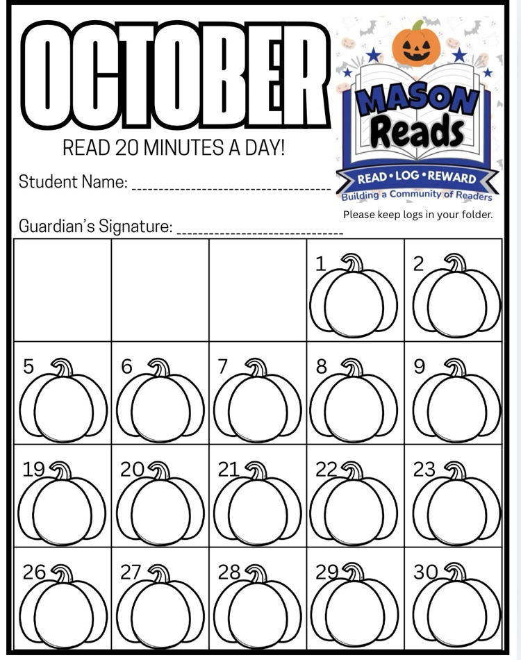 October book log