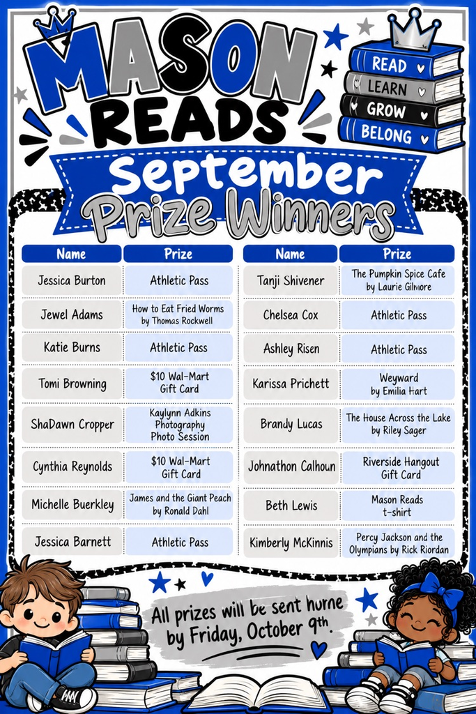 September winners