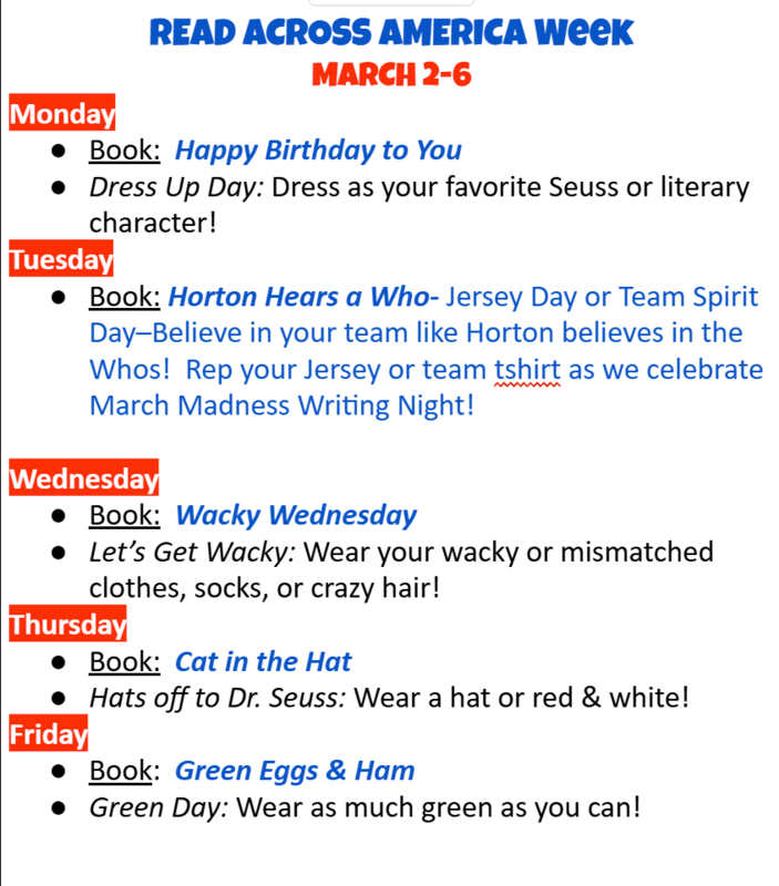 Read Across America Week