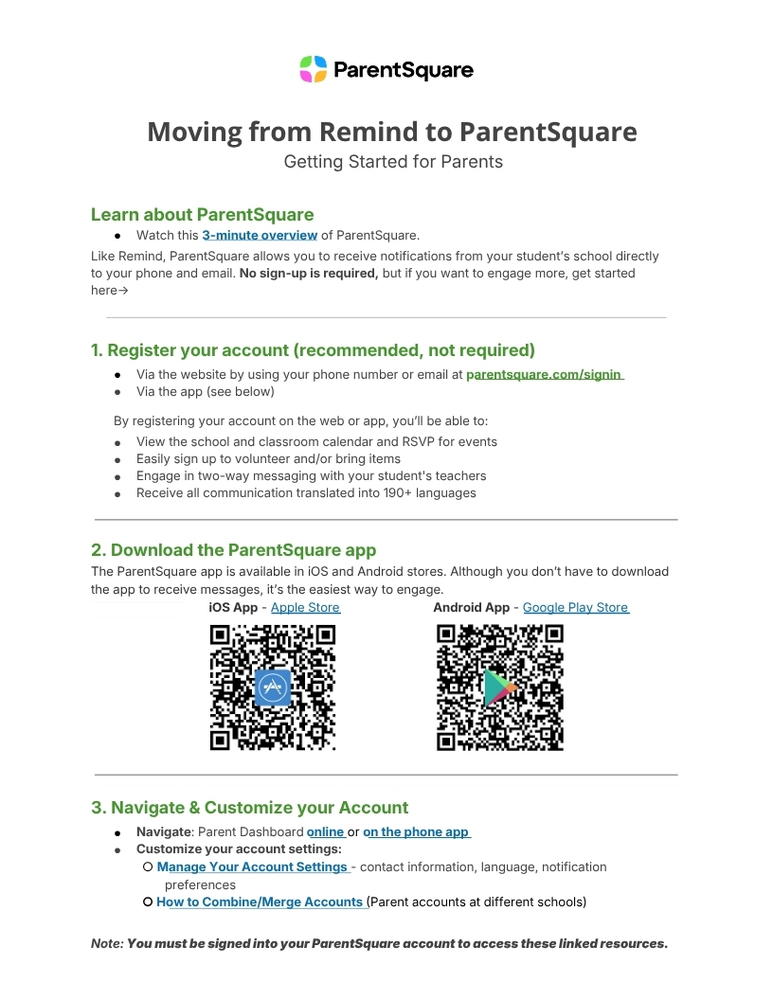 Parent Square