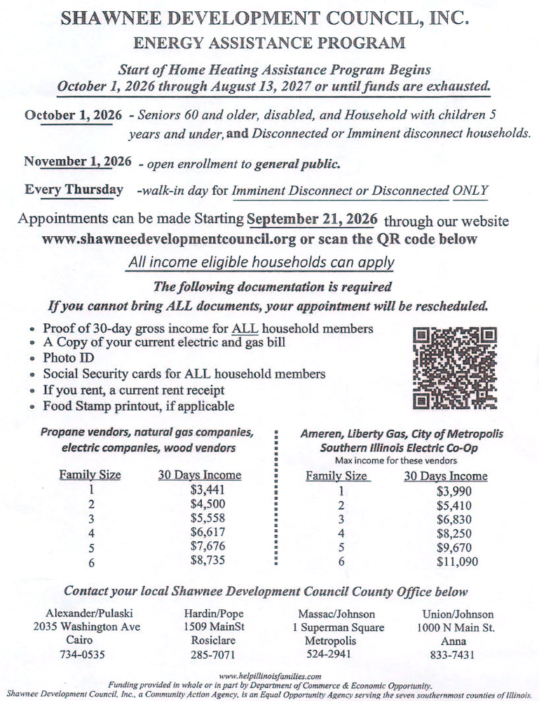 Shawnee Development Council Energy Assistance Program