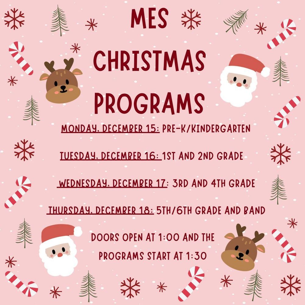 Christmas Programs 2025