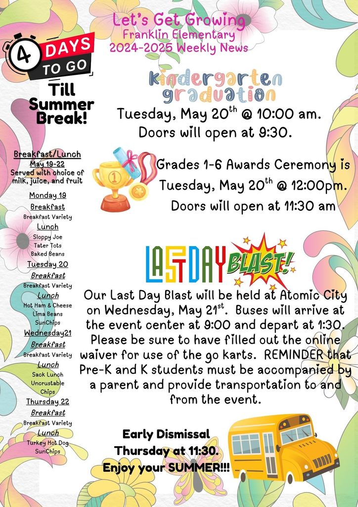 Weekly Newsletter