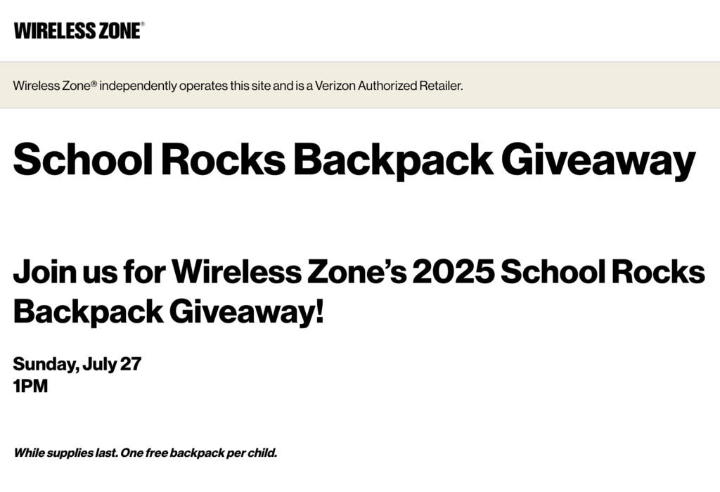 Verizon Wireless Giveaway