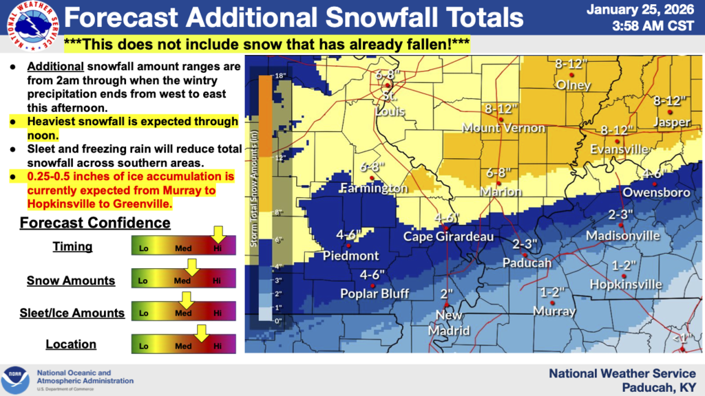 Updated Snow Forecast