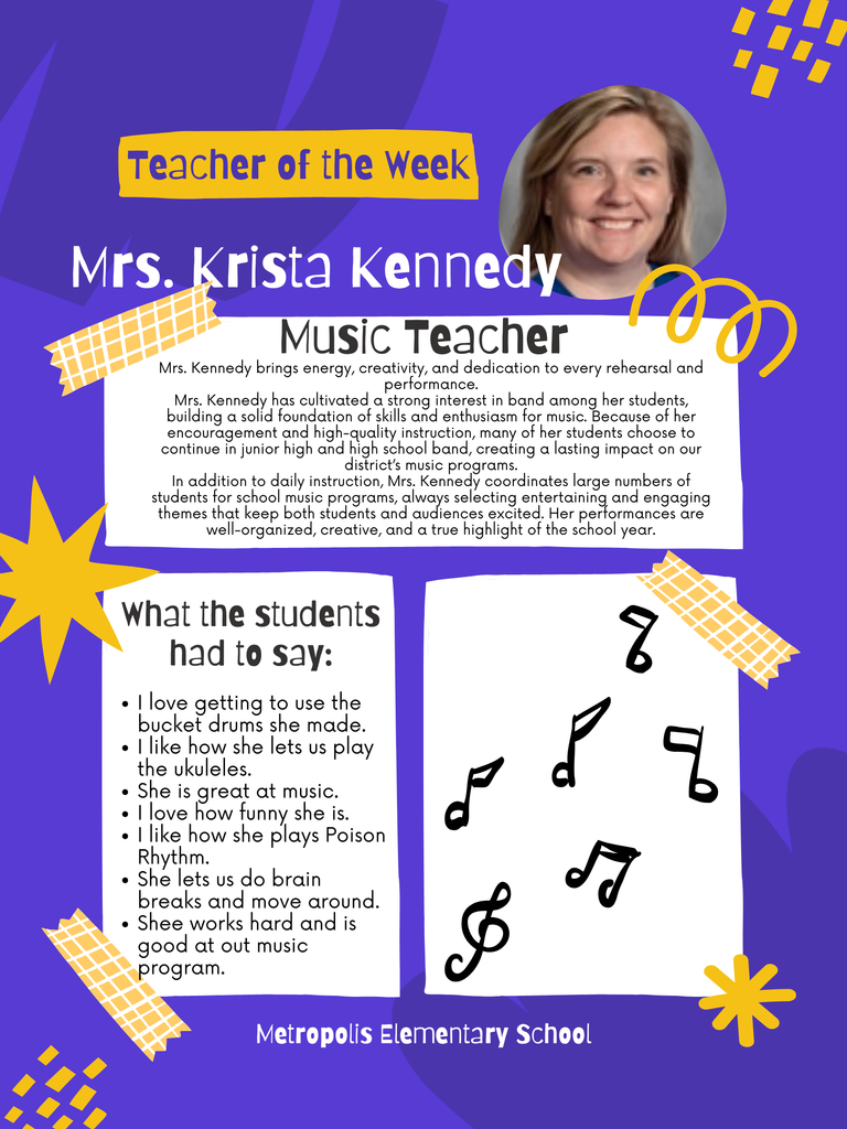 Teacher of the Week