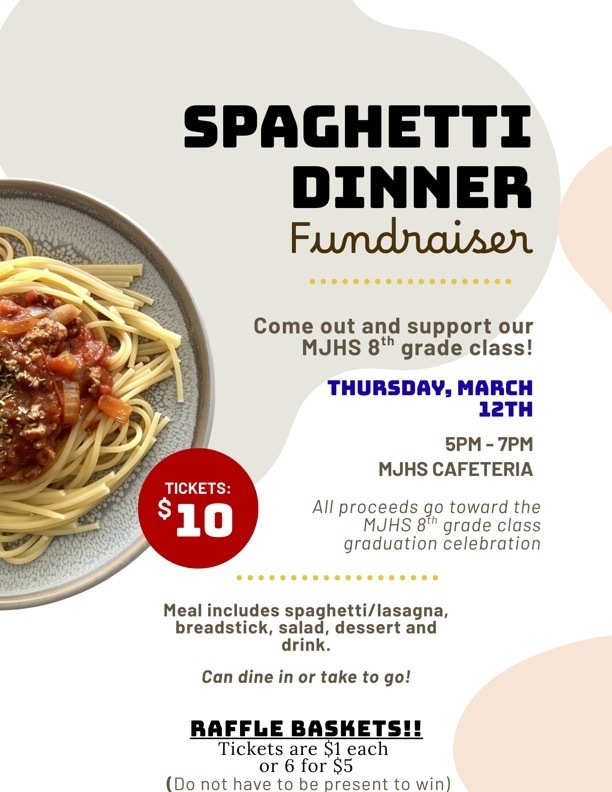 pasta dinner flyer