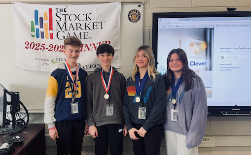 Berner students at the Stock Market Game