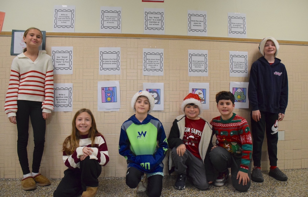 Unqua students observing 15 days of kindness