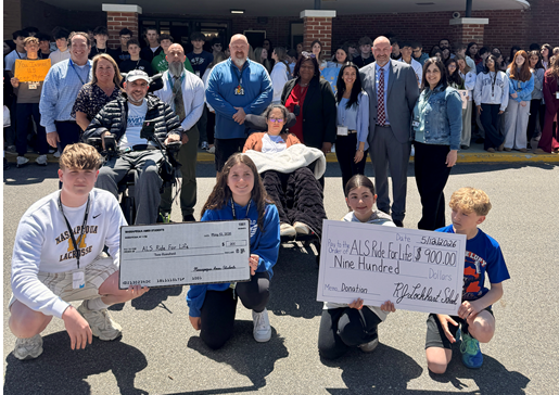 ALS Ride attended by Ames and Lockhart students