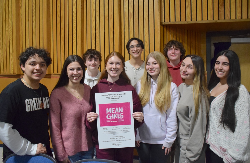 Cast of the upcoming MHS Mean Girls production