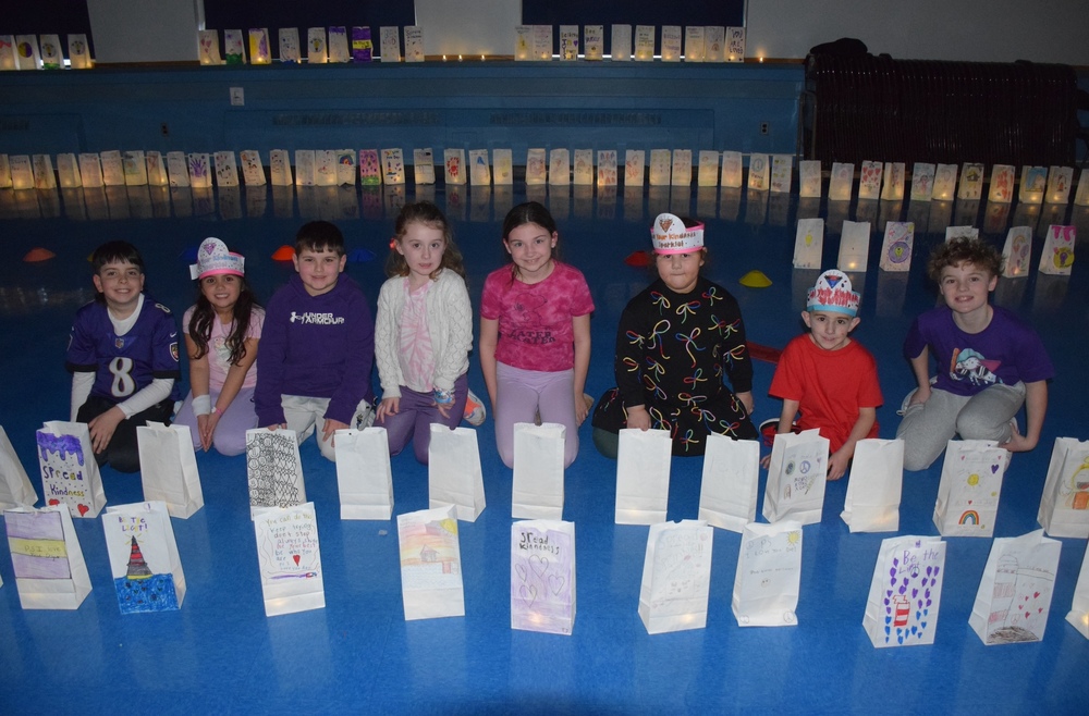 Fairfild students honor PS I Love You Day with a lantern walk