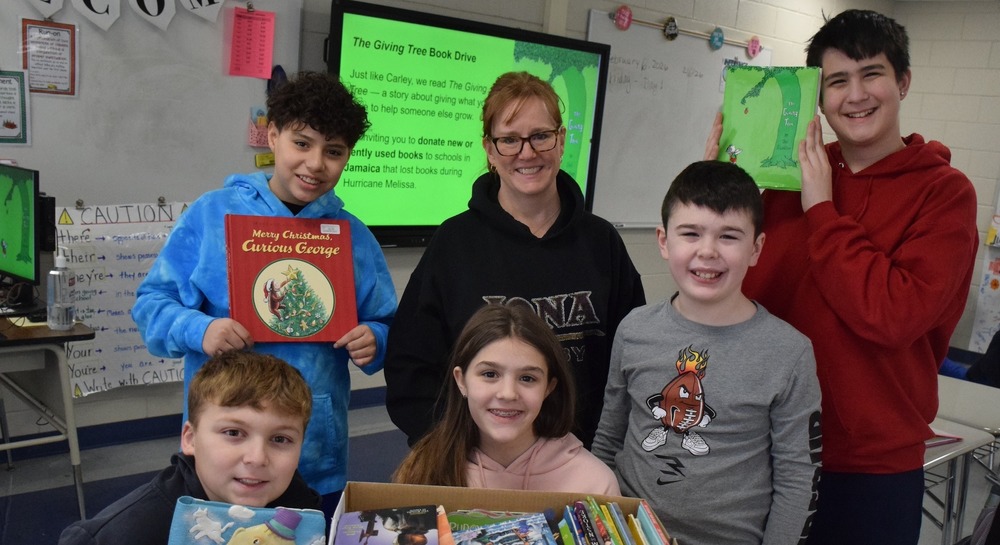 Berner Book Drive to Benefit Hurricane-Damaged School