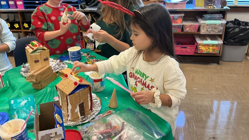 First Grade Gingerbread Houses