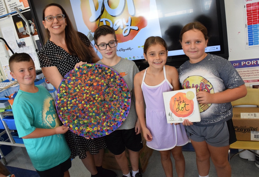 east Lake students celebrate International Dot Day