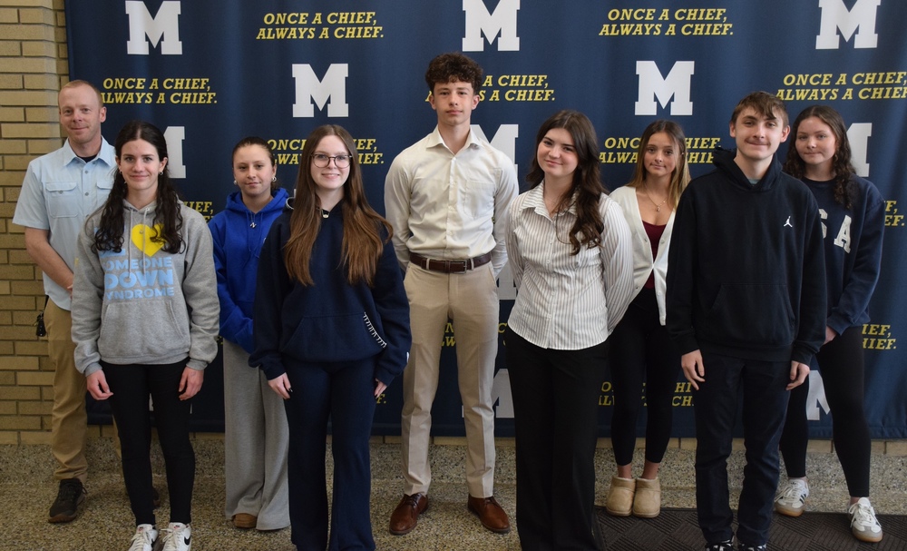 MHS student who are part of the job shadowing program