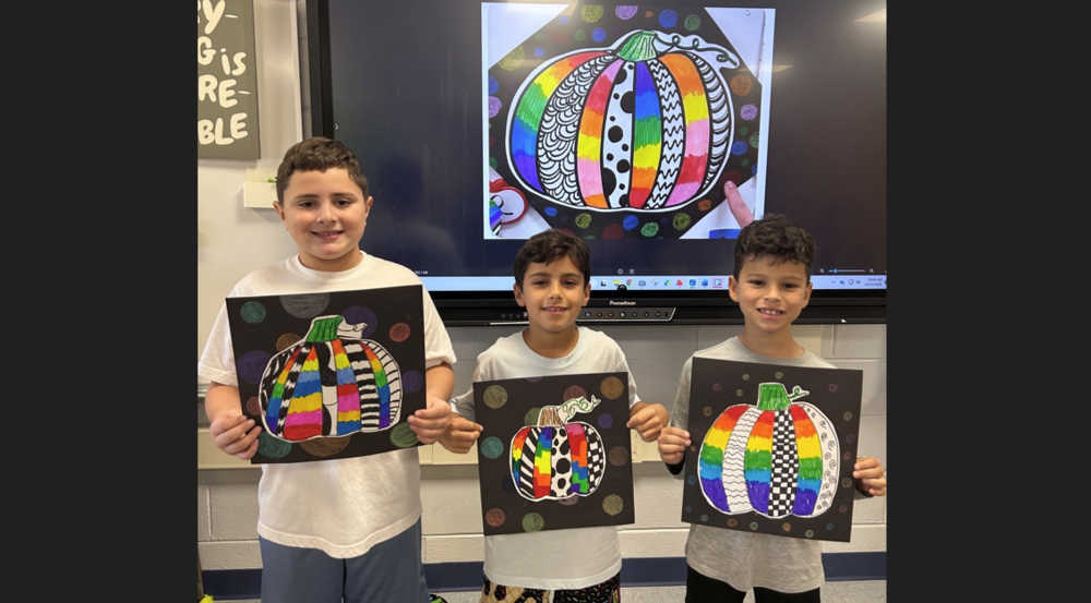 3rd Grade Art - Dots