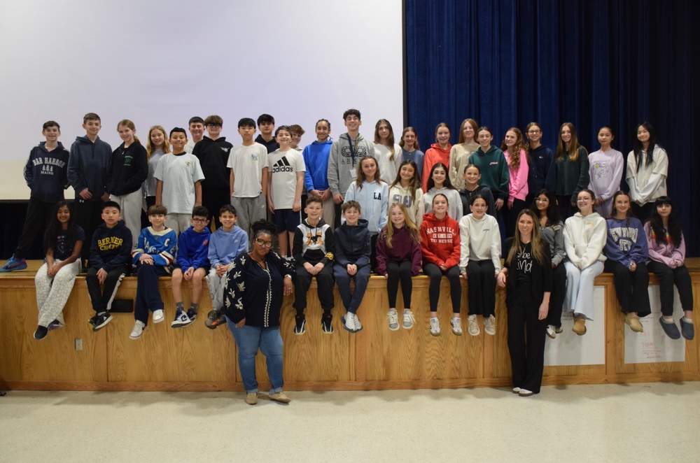 Berner students at Rachel's Challenge Presentations