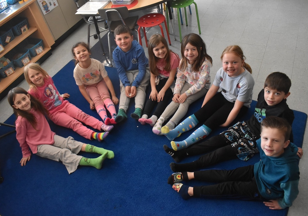 East Lake rock your socks day