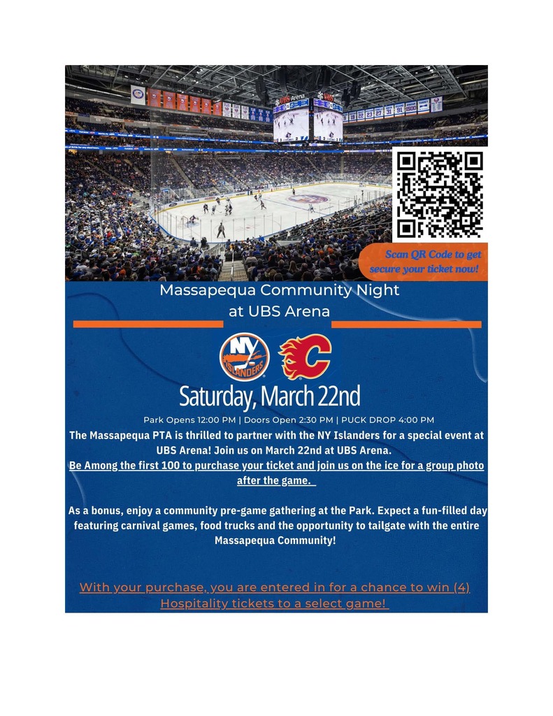Massapequa Community Night at UBS Arena details