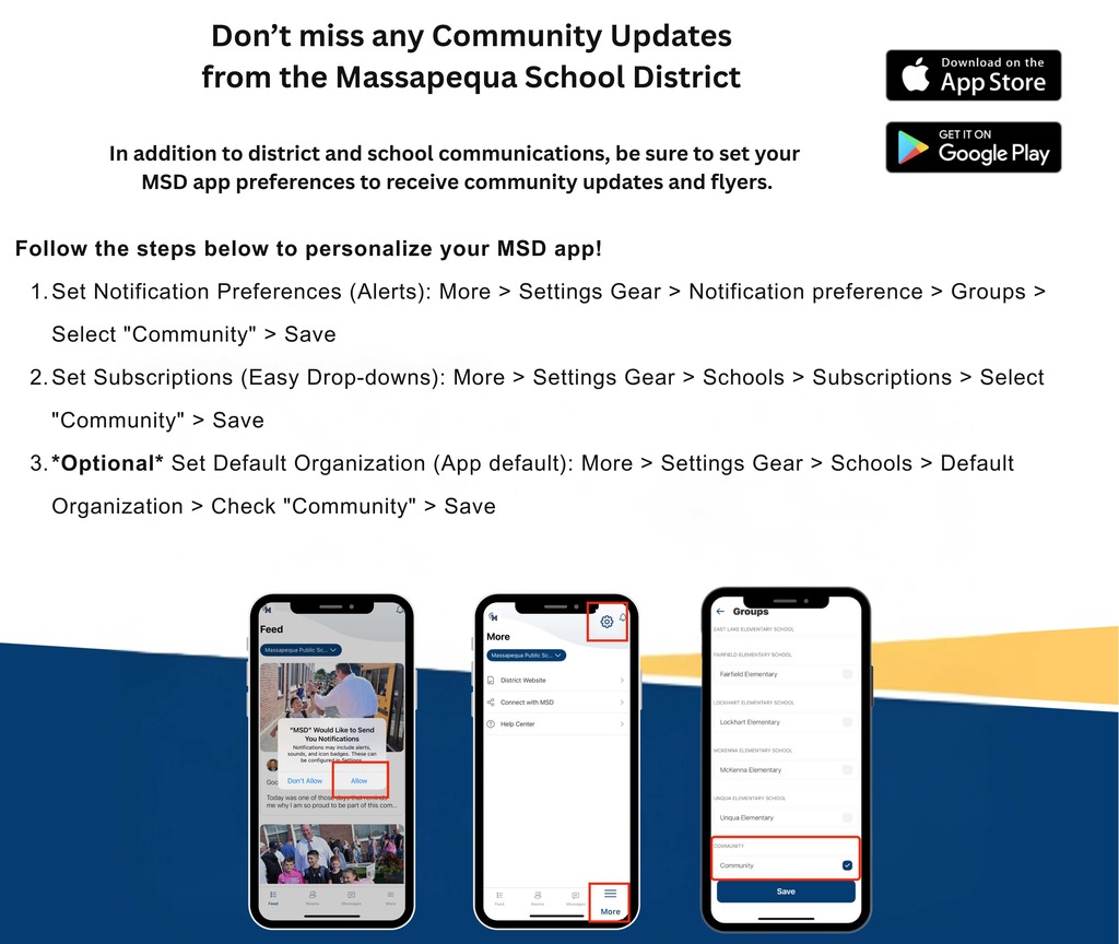 Community Notifications