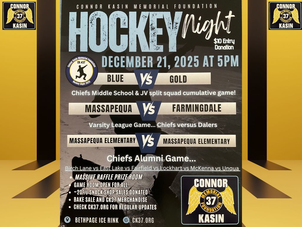 Connor Kasin Memorial Foundation Hockey Night