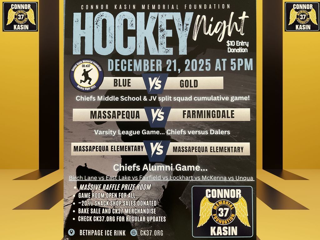 Connor Kasin Memorial Foundation Hockey Night