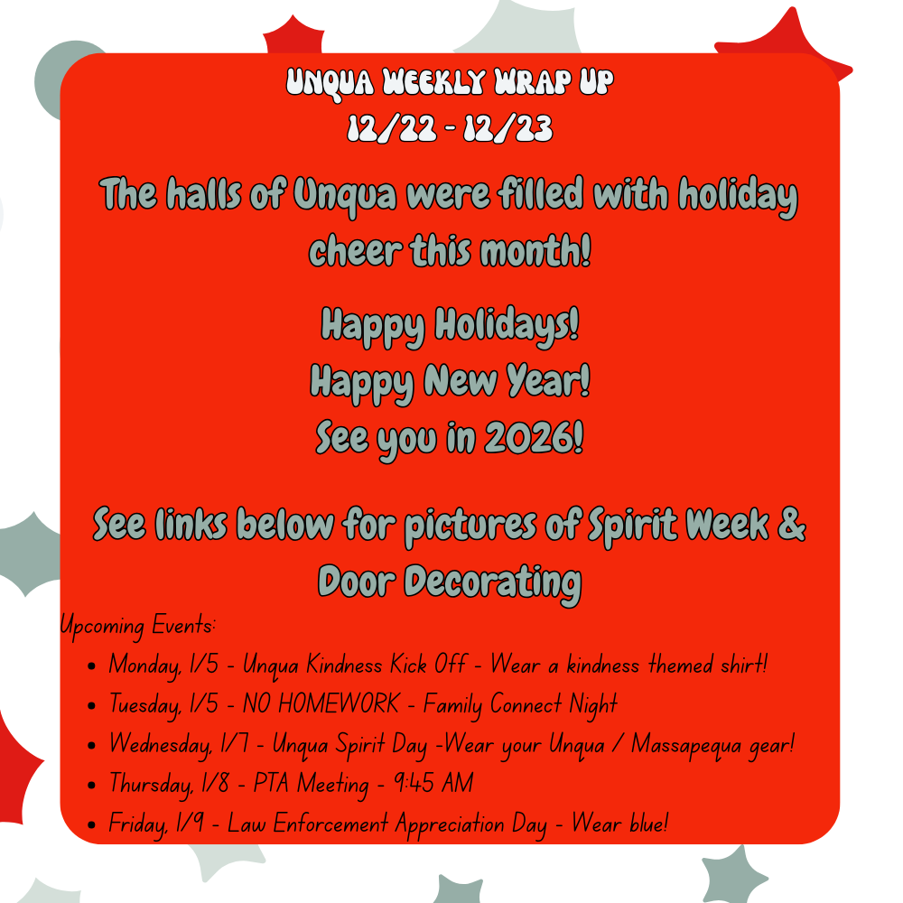 UQE  - Weekly Wrap Up