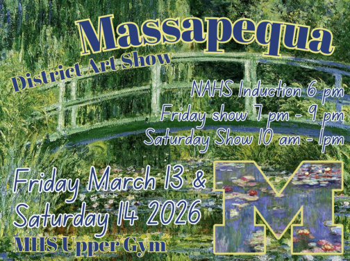 District Art Show Flyer Friday and Saturday