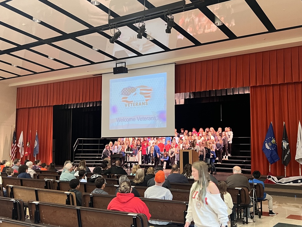 Veterans Day Program music by MMS Choir