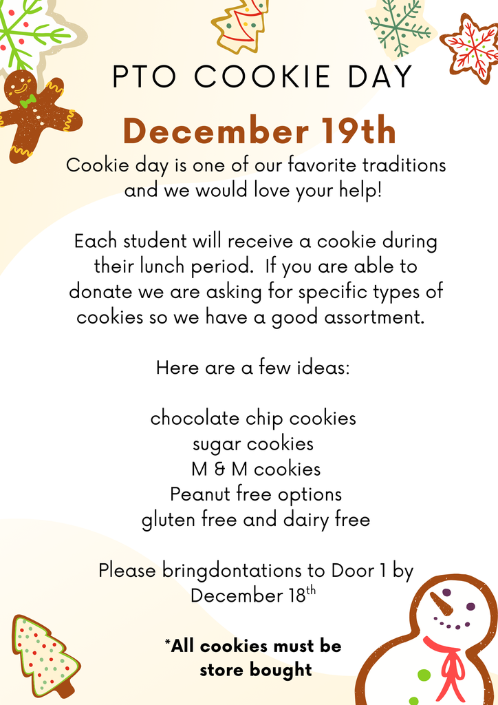 PTO Cookie Day