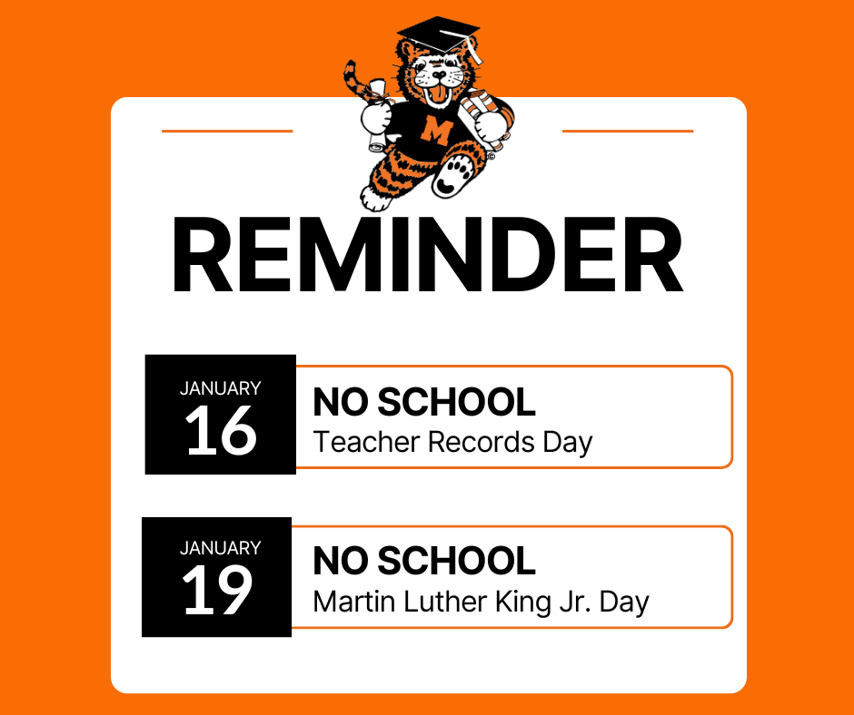 No School - Martin Luther King Day