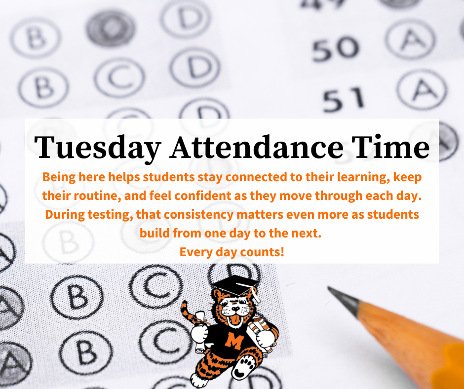 Tuesday Attendance Time 