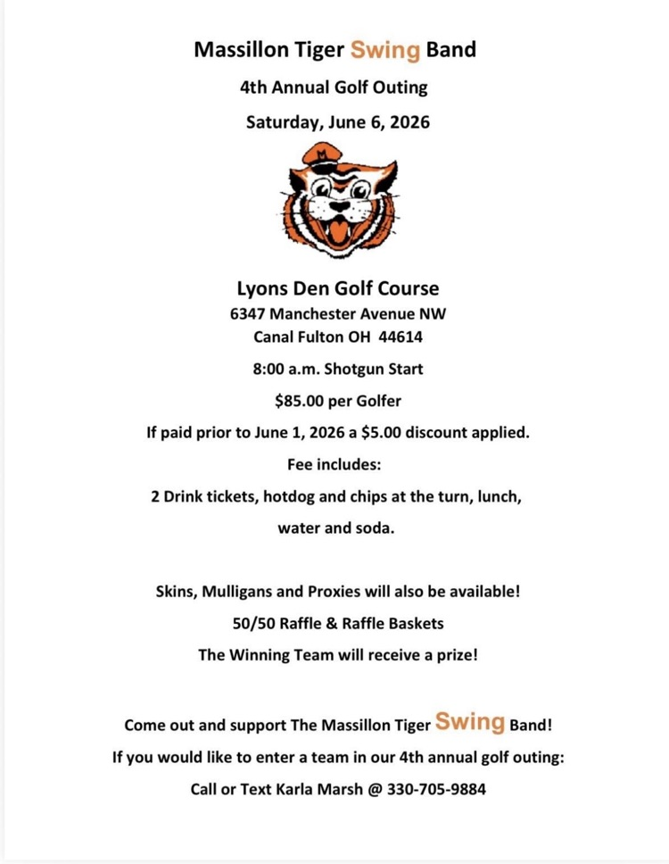 golf outing information