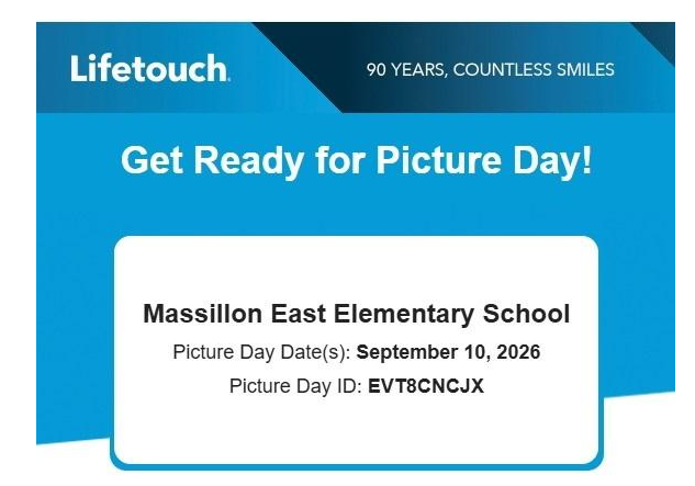 Picture Day September 26th.