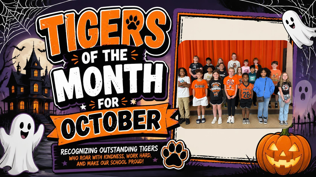 Students - Tigers of the Month - October