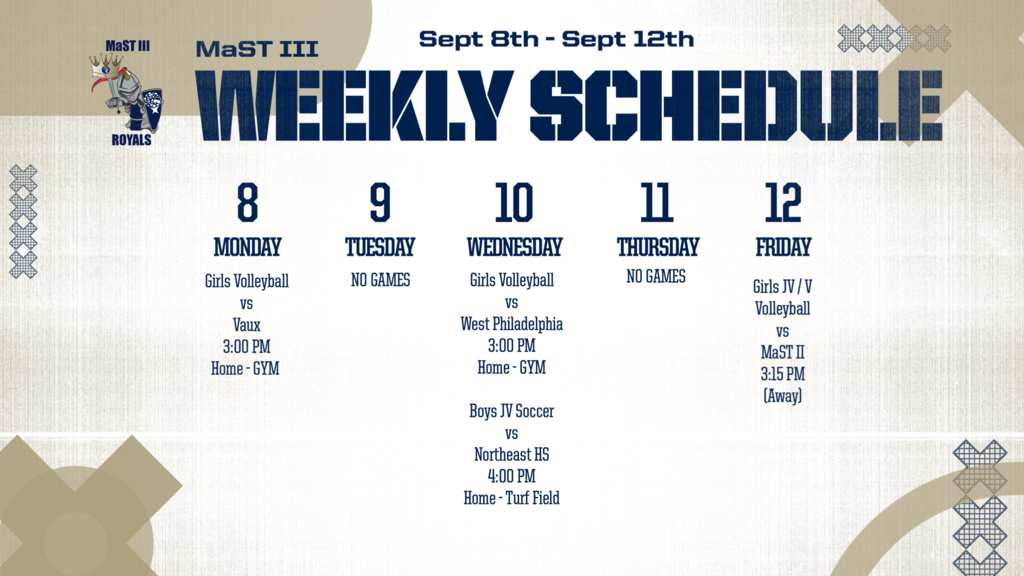 schedule