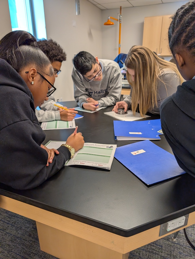 Our 7th graders explored science up close through the BioEyes Program! Students used microscopes to observe zebrafish growth, watched larvae hatch, and learned how genetics influence traits. We are thankful to the BioEyes team from the University of Pennsylvania for this hands-on learning experience at MaST Schools.