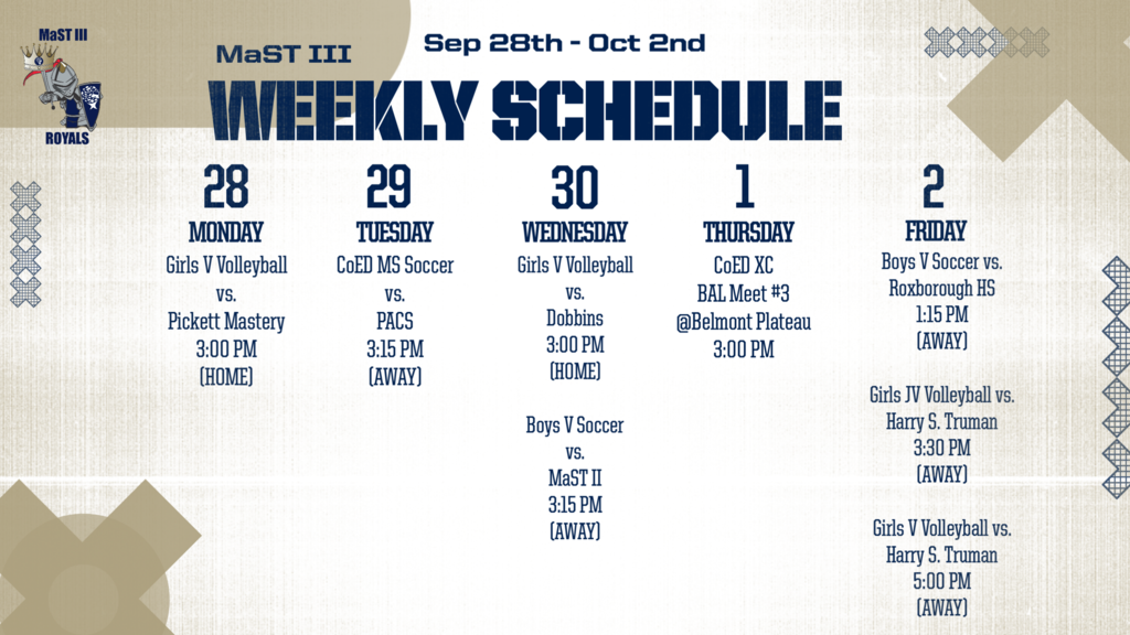 schedule