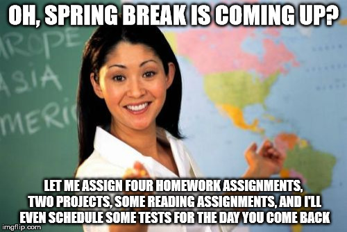 Spring Break Meme