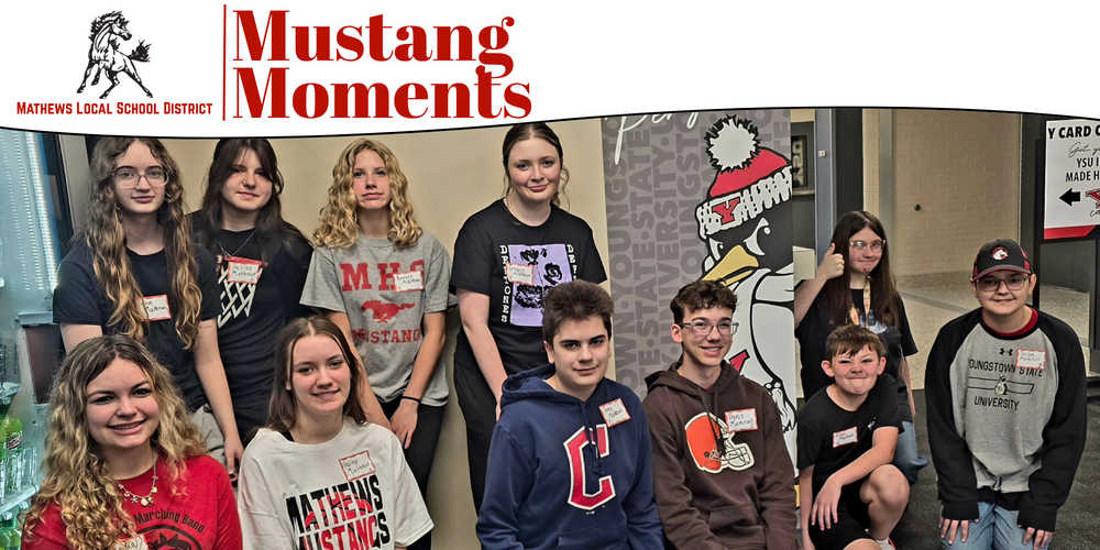 mustangs at ysu for english festival