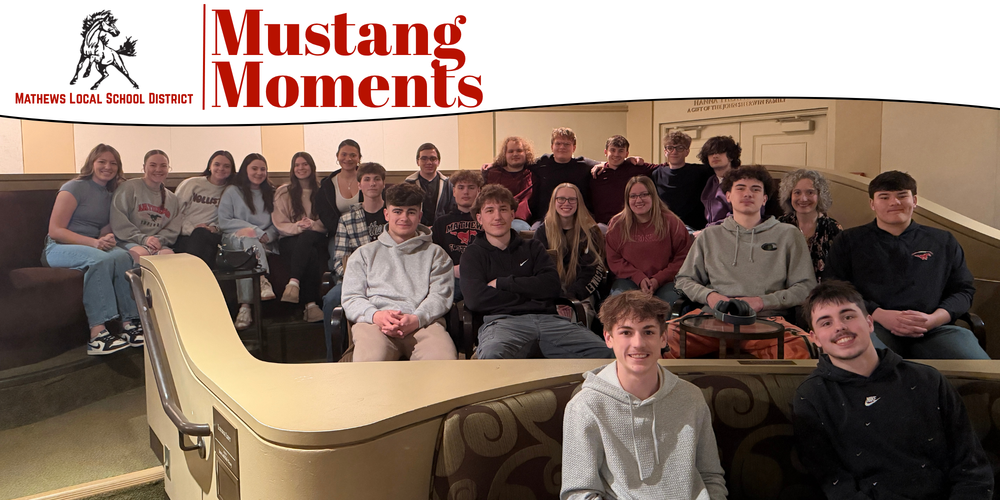 High school students attend a live theater performance of Macbeth as part of a class field trip.