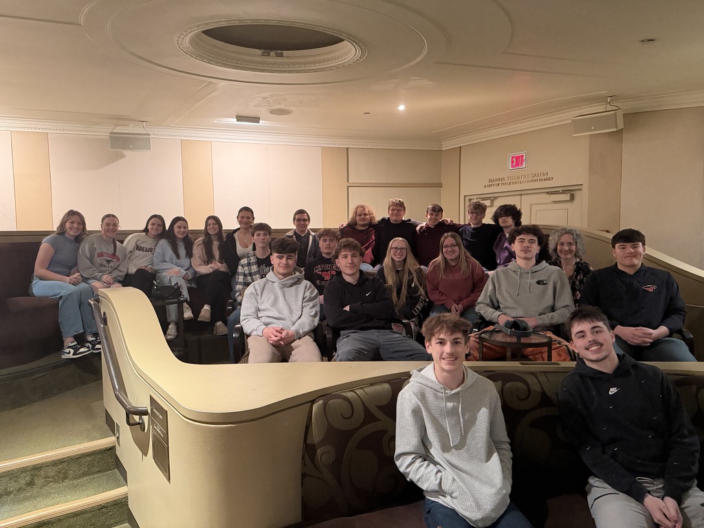 High school students attend a live theater performance of Macbeth as part of a class field trip.